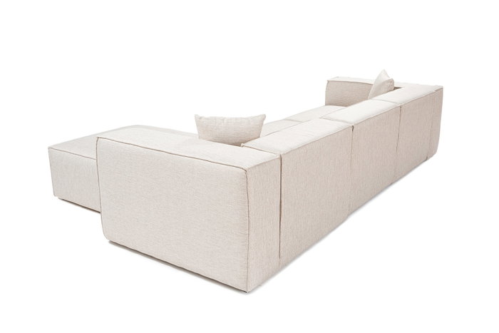 Atelier Del Sofa Lora Sofá Esquinero Marrón Claro